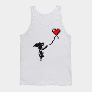 love banksy anime Tank Top